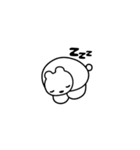 もっくまののんびりスタンプ（個別スタンプ：5）