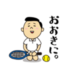 テニスで使えるスタンプ【男子編】（個別スタンプ：3）
