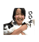 いちごねこのスタンプ（個別スタンプ：10）