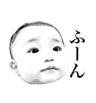 モノクロBABY（個別スタンプ：4）