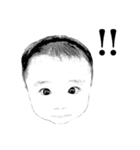 モノクロBABY（個別スタンプ：18）