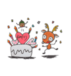 奈良といえば鹿。（個別スタンプ：23）