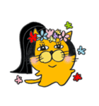 拙者、ねこ侍！春の陣！（個別スタンプ：3）