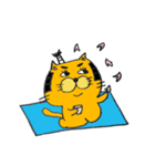 拙者、ねこ侍！春の陣！（個別スタンプ：4）