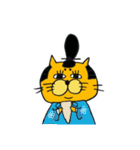 拙者、ねこ侍！春の陣！（個別スタンプ：17）
