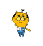 拙者、ねこ侍！春の陣！（個別スタンプ：26）