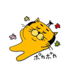 拙者、ねこ侍！春の陣！（個別スタンプ：36）