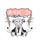 雪ミク2018お出かけスタンプ(修正版)（個別スタンプ：2）
