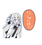 雪ミク2018お出かけスタンプ(修正版)（個別スタンプ：3）