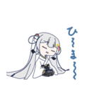 雪ミク2018お出かけスタンプ(修正版)（個別スタンプ：22）