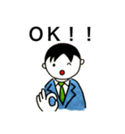 サラリーマンの日常 1-1（個別スタンプ：8）