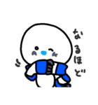 壁画と柱と転生者（個別スタンプ：16）