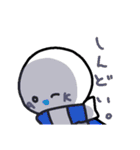 壁画と柱と転生者（個別スタンプ：18）