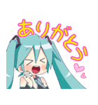 製作者向けな初音ミクと仲間たちのスタンプ（個別スタンプ：3）