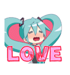 製作者向けな初音ミクと仲間たちのスタンプ（個別スタンプ：4）