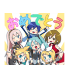 製作者向けな初音ミクと仲間たちのスタンプ（個別スタンプ：40）