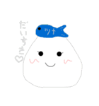情緒不安定おにぎりと愉快な仲間達（個別スタンプ：6）