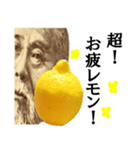【実写】お疲レモン（個別スタンプ：24）