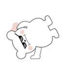 内気クマの冬過ごす。（個別スタンプ：8）