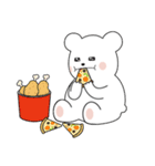 内気クマの冬過ごす。（個別スタンプ：10）