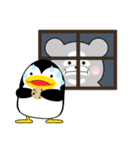 内気クマの冬過ごす。（個別スタンプ：12）