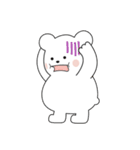 内気クマの冬過ごす。（個別スタンプ：14）