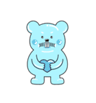 内気クマの冬過ごす。（個別スタンプ：15）
