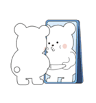 内気クマの冬過ごす。（個別スタンプ：23）