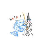 ニートのウサギさん きょんばんは（個別スタンプ：18）