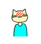 人間味のあるねこ（個別スタンプ：29）