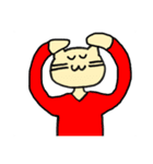 人間味のあるねこ（個別スタンプ：37）