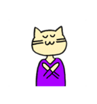 人間味のあるねこ（個別スタンプ：38）