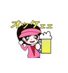 ゴルフ好き女子のためのスタンプ 2（個別スタンプ：3）