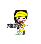 ゴルフ好き女子のためのスタンプ 2（個別スタンプ：22）