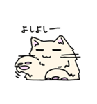 ふかふかねこさん（個別スタンプ：1）