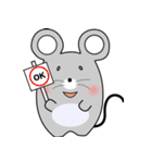 可愛い太ったネズミ（個別スタンプ：18）