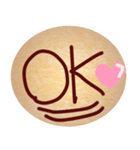 チョコレートクッキースタンプ（個別スタンプ：7）