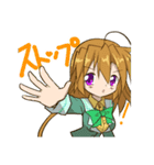 学園的キャラクタースタンプ2（個別スタンプ：3）