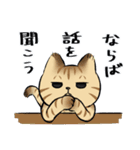 キジトラとハチワレ2（個別スタンプ：22）