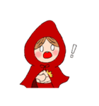 雨の妖精と猫（個別スタンプ：7）