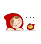 雨の妖精と猫（個別スタンプ：12）