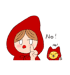 雨の妖精と猫（個別スタンプ：15）