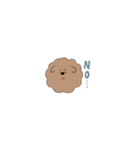 ちゃいろのいぬ（個別スタンプ：8）