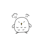 MakiDaの白フクロウ（個別スタンプ：18）