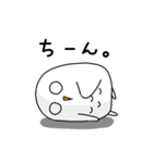 MakiDaの白フクロウ（個別スタンプ：40）