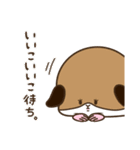 モルちゃんとオオカミ”君＆しゃくとり君（個別スタンプ：1）