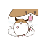モルちゃんとオオカミ”君＆しゃくとり君（個別スタンプ：8）