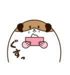 モルちゃんとオオカミ”君＆しゃくとり君（個別スタンプ：25）