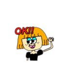 happy supergirls！！（個別スタンプ：2）