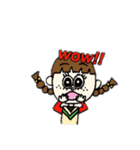 happy supergirls！！（個別スタンプ：4）